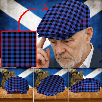 Clan Maule Tartan Flat Cap EA39