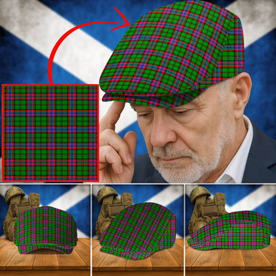 Clan McGeachie Tartan Flat Cap MU96