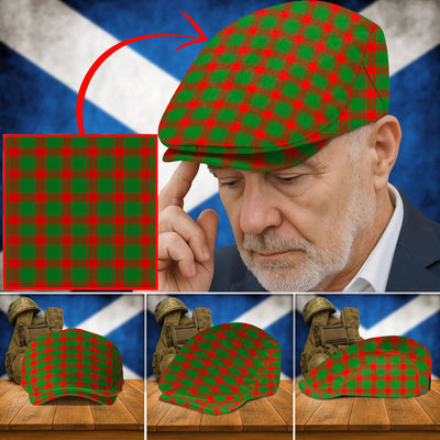 Clan Middleton Modern Tartan Flat Cap VR94