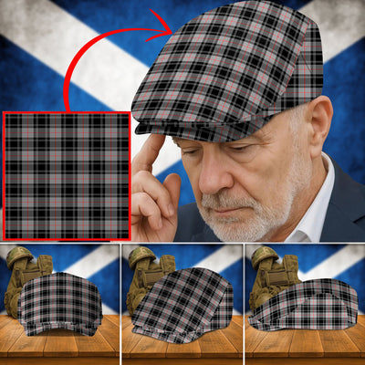 Clan Moffat Modern Tartan Flat Cap FC39