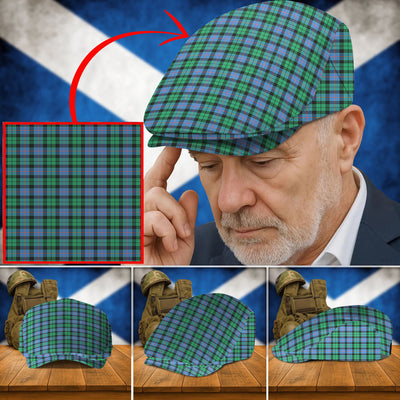Clan Morrison Ancient Tartan Flat Cap BC46