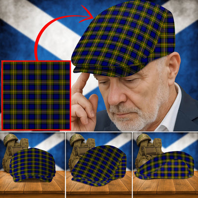 Clan Muir Tartan Flat Cap OQ84