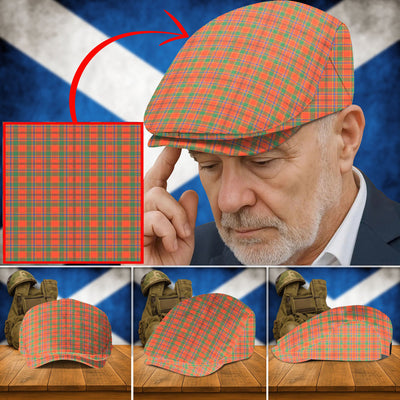 Clan Munro Ancient Tartan Flat Cap MN41