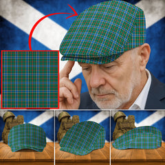 Clan Ogilvie Hunting Ancient Tartan Flat Cap FZ35 Ogilvie Hunting Ancient Tartan Tartan Today