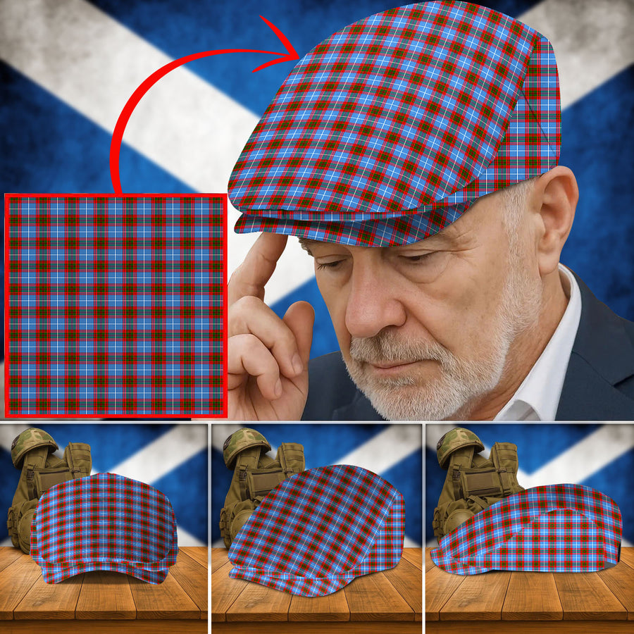 Clan Preston (Edinburgh) Tartan Flat Cap