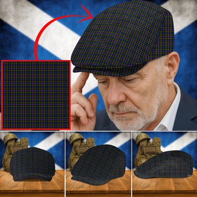 Clan Spalding Murray of Atholl Modern Tartan Flat Cap NW12