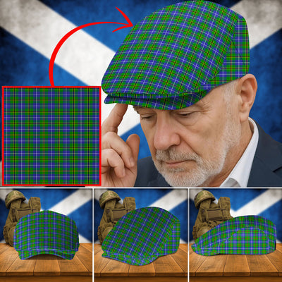 Clan Turnbull Hunting Tartan Flat Cap XV86