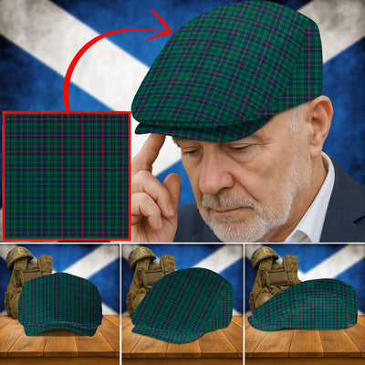 Clan Walker Tartan Flat Cap TW90
