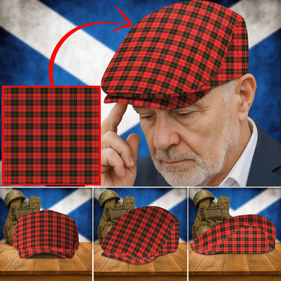 Clan Wallace Weathered Tartan Flat Cap SL97