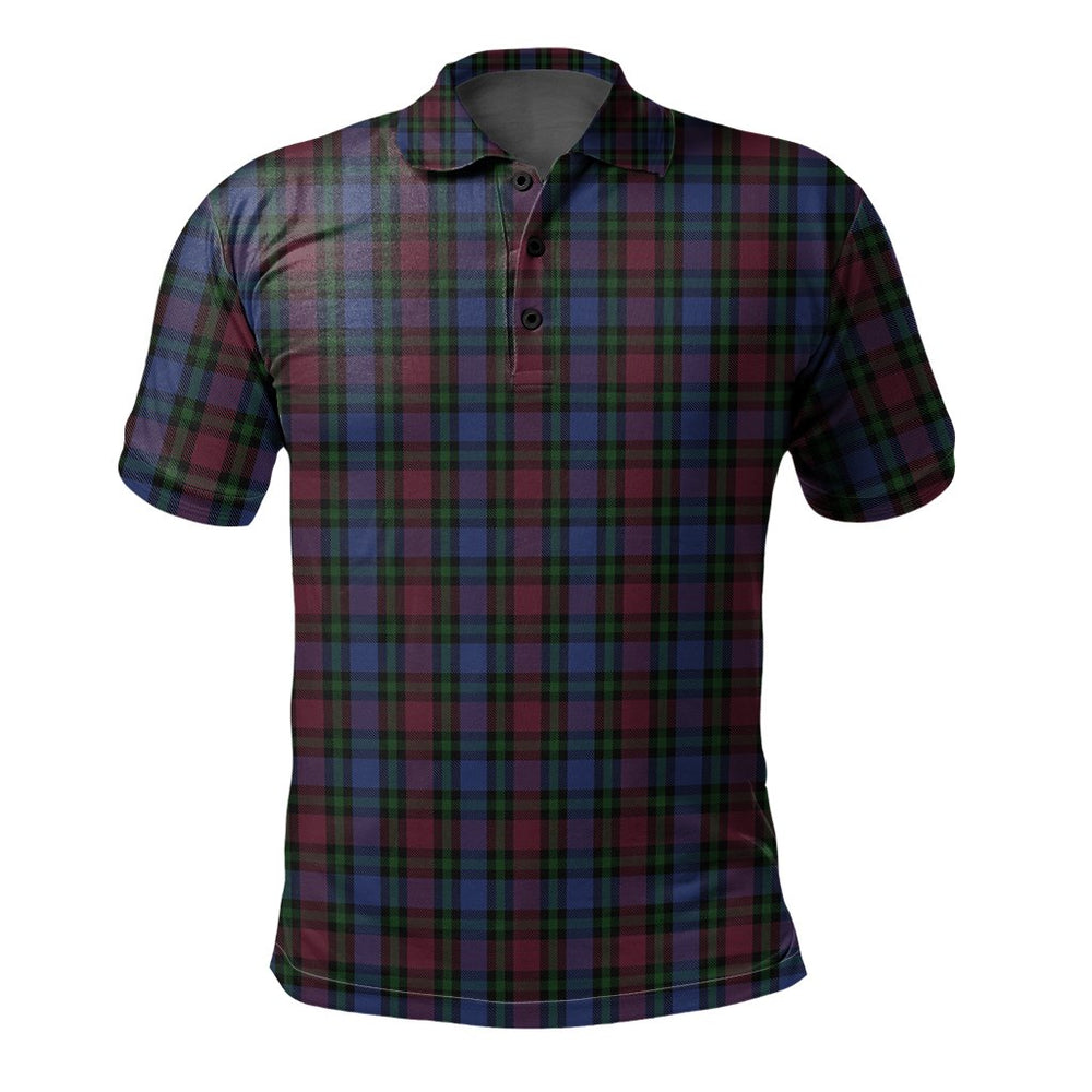 Clan Clark 01 Tartan Polo Shirt ZM41 Clark 01 Tartan Tartan Polo   