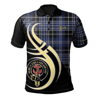 Clan Clark Tartan Polo Shirt - Believe In Me Style
