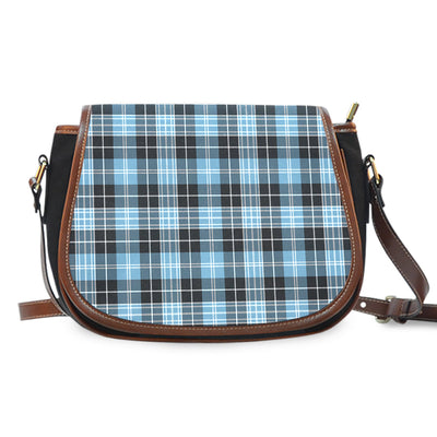 Clan Clark Ancient Tartan Saddle Handbags ML21