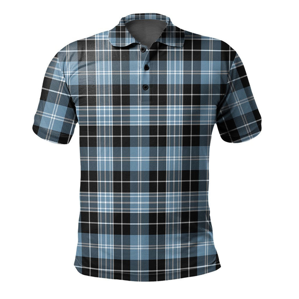 Clan Clark Ancient Tartan Polo Shirt FT83 Clark Ancient Tartan Tartan Polo   