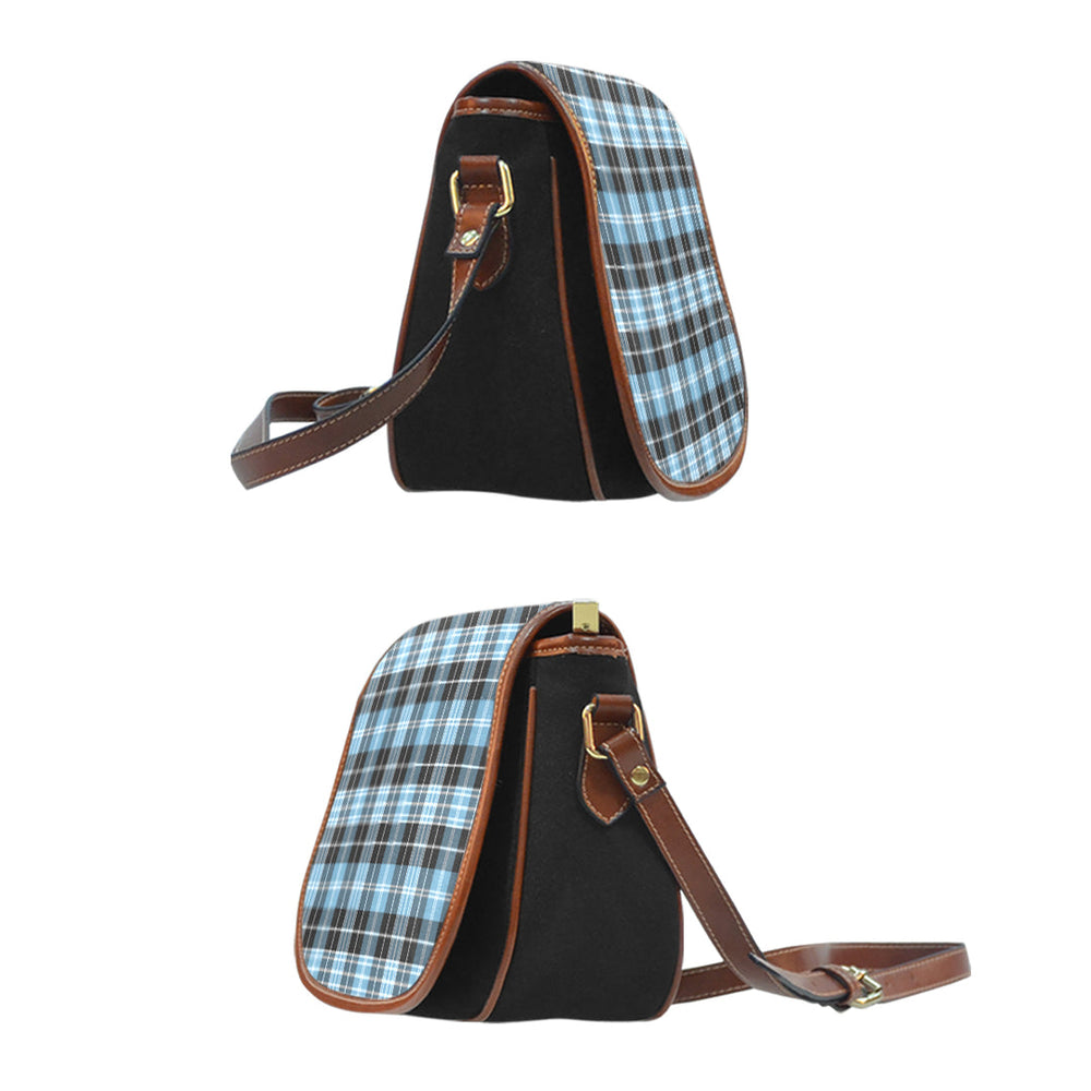 Clan Clark Ancient Tartan Saddle Handbags ML21 Clan Clark Tartan Today   