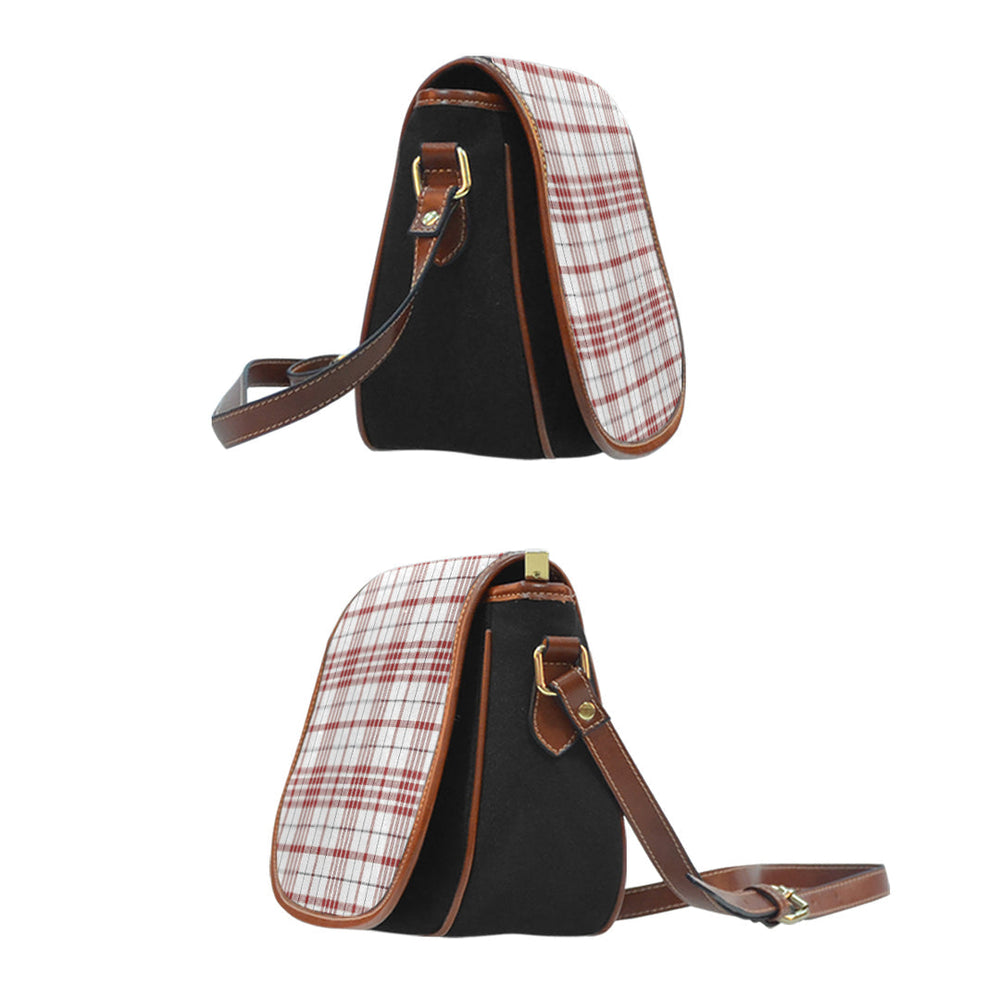 Clan Clayton Tartan Saddle Handbags QK43 Clan Borthwick Tartan Today   
