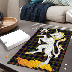 Clan Clelland Modern Tartan Crest Unicorn Scotland Jigsaw Puzzles Gift For Family HT96 Clan Clelland Tartan Today   