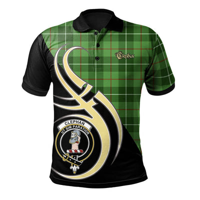 Clan Clephan Tartan Polo Shirt - Believe In Me Style