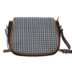 Clan Clergy Grey Tartan Saddle Handbags YU44 Clan Clergy Tartan Today   