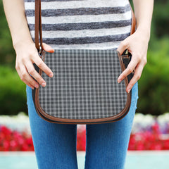 Clan Clergy Grey Tartan Saddle Handbags YU44 Clan Clergy Tartan Today   