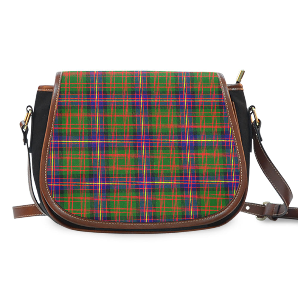 Clan Cochrane Modern Tartan Saddle Handbags VF83 Clan Cochrane Tartan Today   