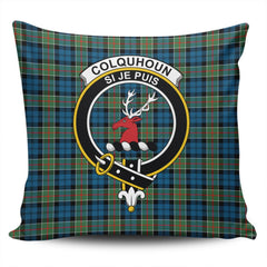 Clan Colquhoun Ancient Tartan Crest Pillow Cover TF56 Clan Colquhoun Tartan Today   