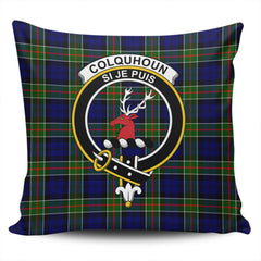 Clan Colquhoun Modern Tartan Crest Pillow Cover JB17 Clan Colquhoun Tartan Today   