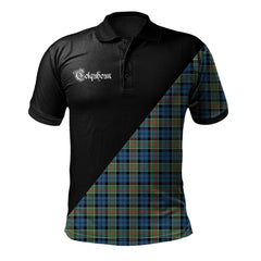 Clan Colquhoun Ancient Clan - Military Polo Shirt FY92 Colquhoun Ancient Tartan Tartan Polo   