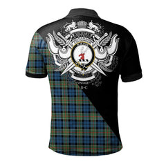 Clan Colquhoun Ancient Clan - Military Polo Shirt FY92 Colquhoun Ancient Tartan Tartan Polo   
