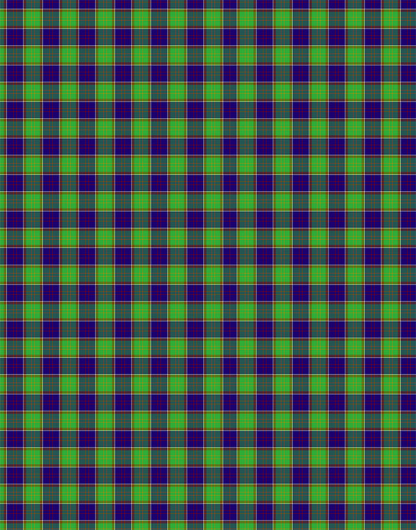 Colville tartan swatch