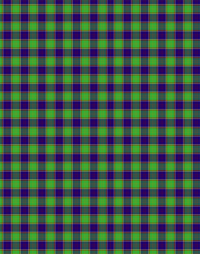 Colville tartan swatch