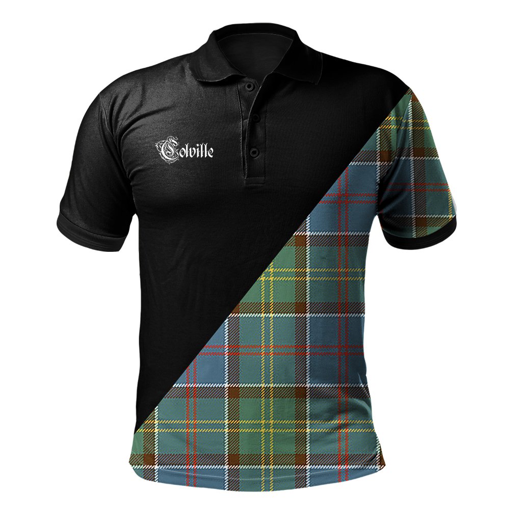 Clan Colville Clan - Military Polo Shirt ZN59 Colville Tartan Tartan Polo   