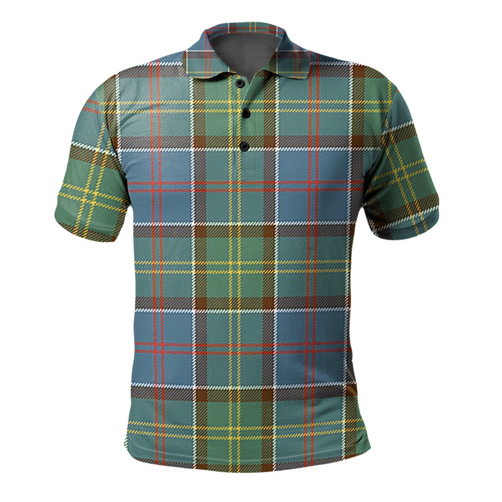 Clan Colville Tartan Polo Shirt YK44 Colville Tartan Tartan Polo   