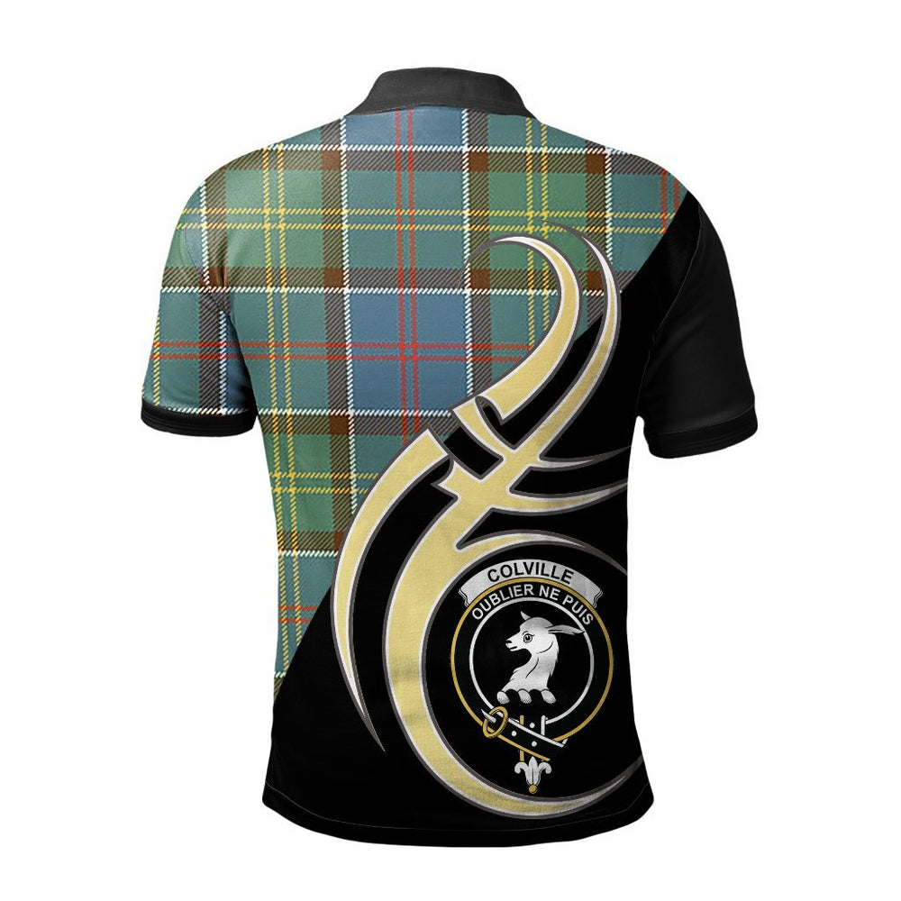 Clan Colville Tartan Polo Shirt - Believe In Me Style GX45 Colville Tartan Tartan Polo   