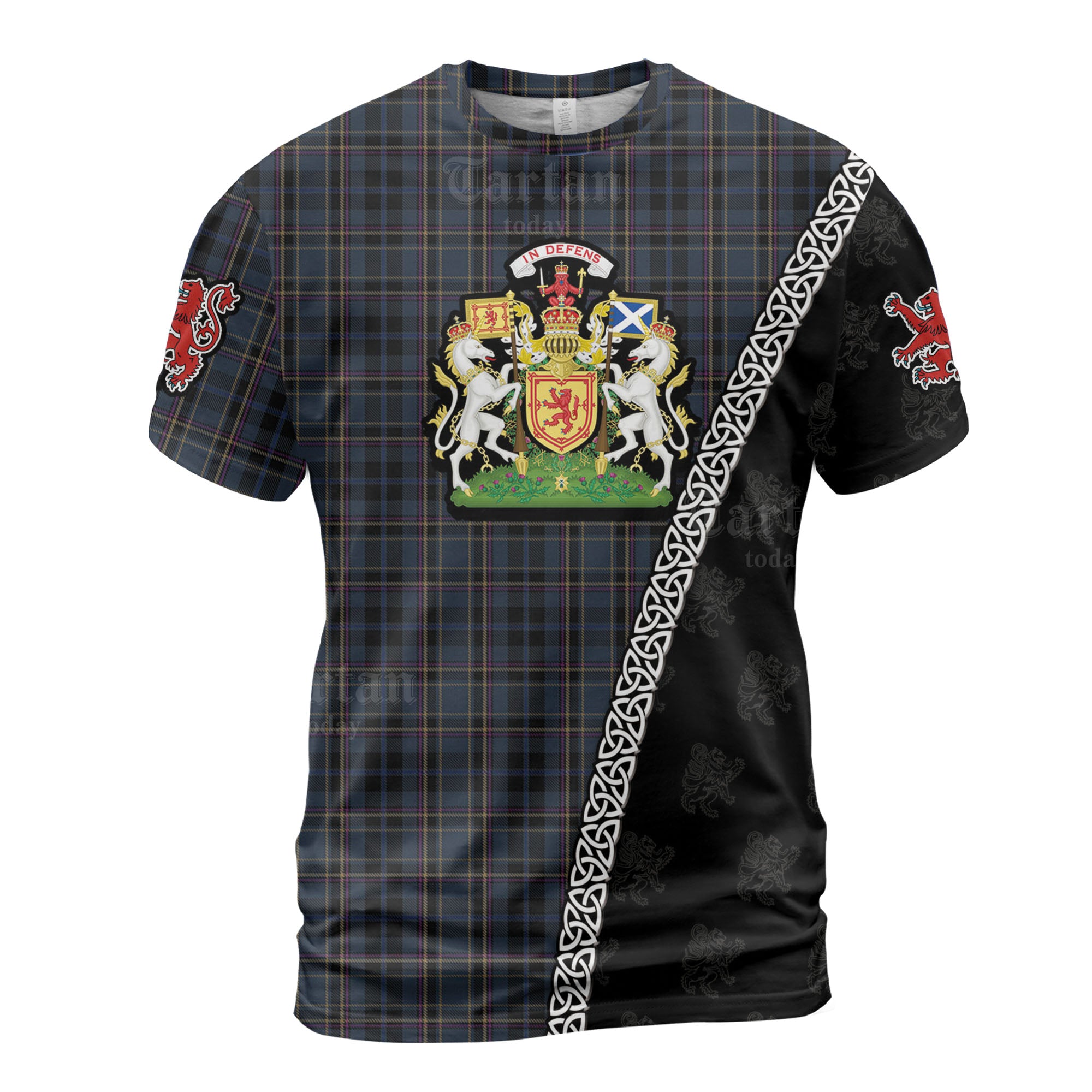 Personalized Clan Conway Tartan Shirt with Scotland Coat of Arms & Custom Name WW13