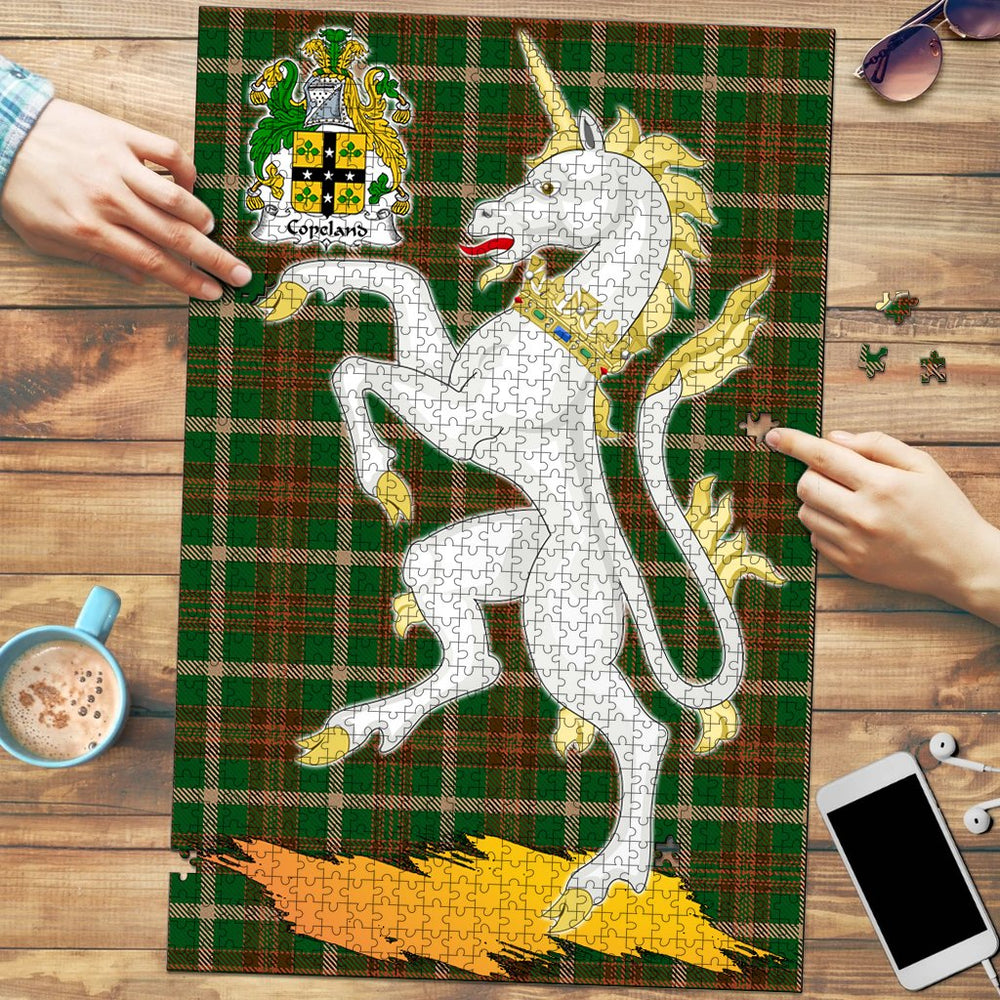 Clan Copeland Tartan Crest Unicorn Scotland Jigsaw Puzzles Gift For Family ZG74 Clan Borthwick Tartan Today   