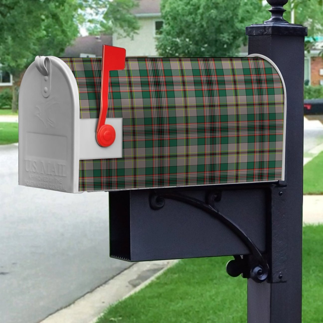 Clan Craig Ancient Tartan Crest Mailbox CA32 Clan Craig Tartan Today   