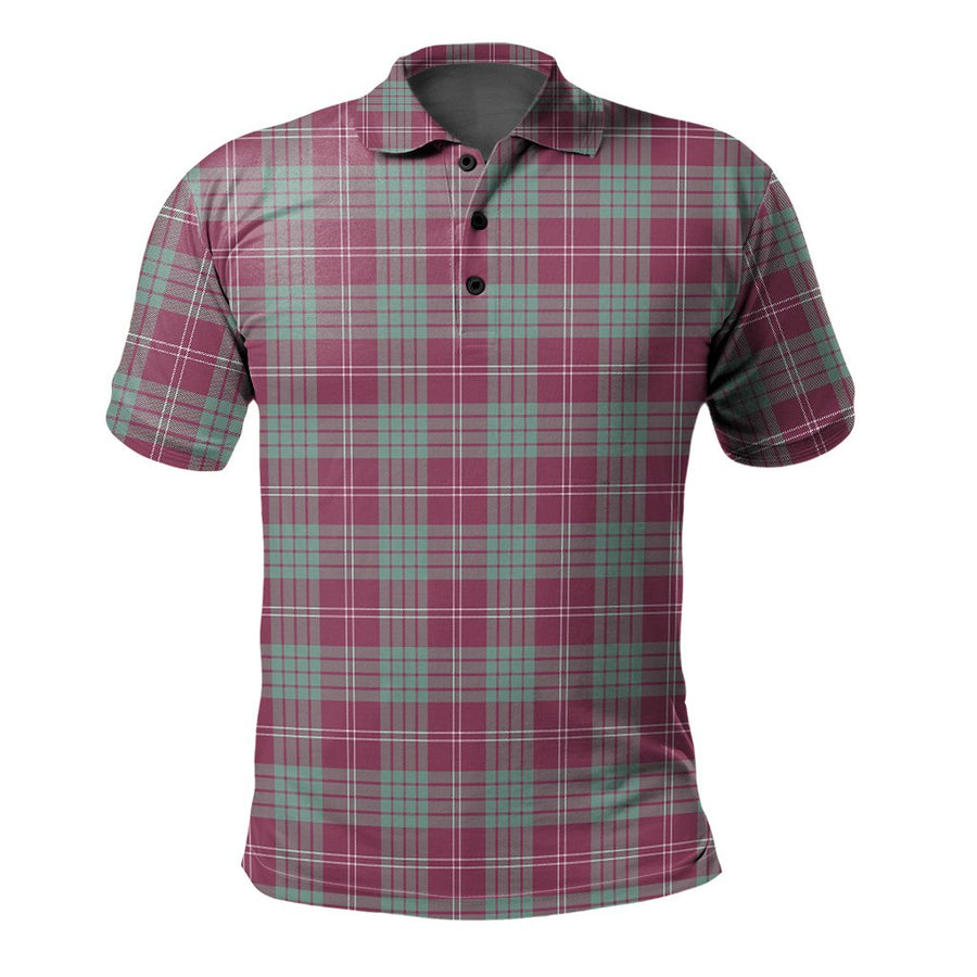 Clan Crawford Ancient Tartan Polo Shirt TX22 Crawford Ancient Tartan Tartan Polo   