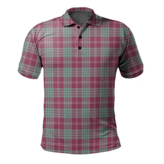 Clan Crawford Ancient Tartan Polo Shirt TX22 Crawford Ancient Tartan Tartan Polo   