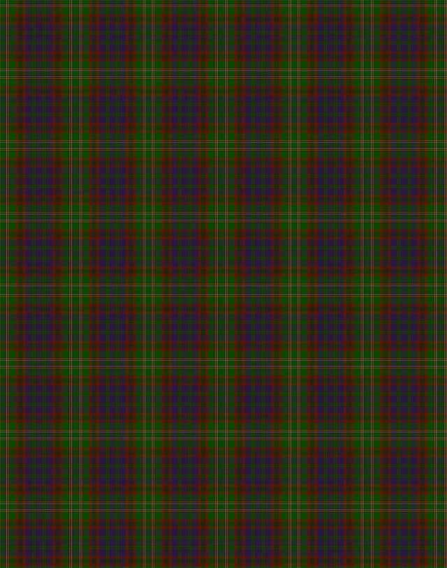 Cunningham tartan swatch