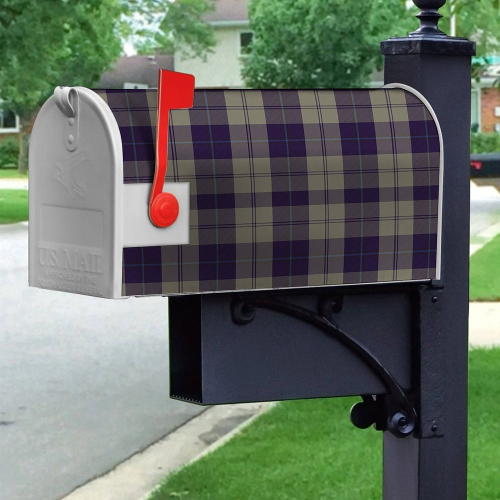 Clan Cunningham Dress Blue Dancers Tartan Crest Mailbox FP41 Clan Cunningham Tartan Today   