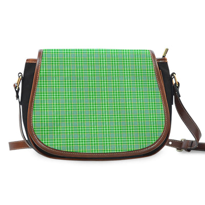 Clan Currie Tartan Saddle Handbags