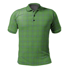 Clan Currie Tartan Polo Shirt JC73 Currie Tartan Tartan Polo   