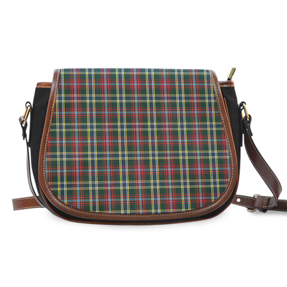 Clan Currie of Arran Tartan Saddle Handbags RC37 Clan Currie Tartan Today   