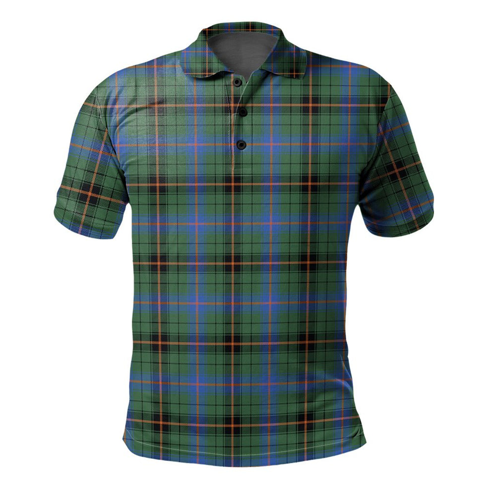 Clan Davidson Ancient Tartan Polo Shirt EH24 Davidson Ancient Tartan Tartan Polo   