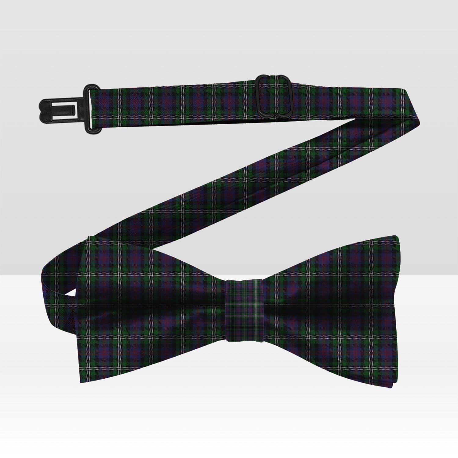 Clan Davidson Double Tartan Bow Tie QW18 Clan Davidson Tartan Today   