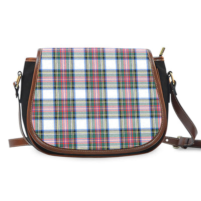 Clan Dennistoun Tartan Saddle Handbags