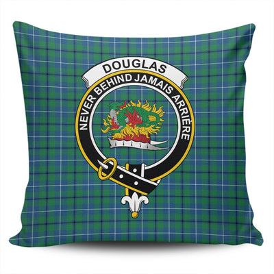 Clan Douglas Ancient Tartan Crest Pillow Cover