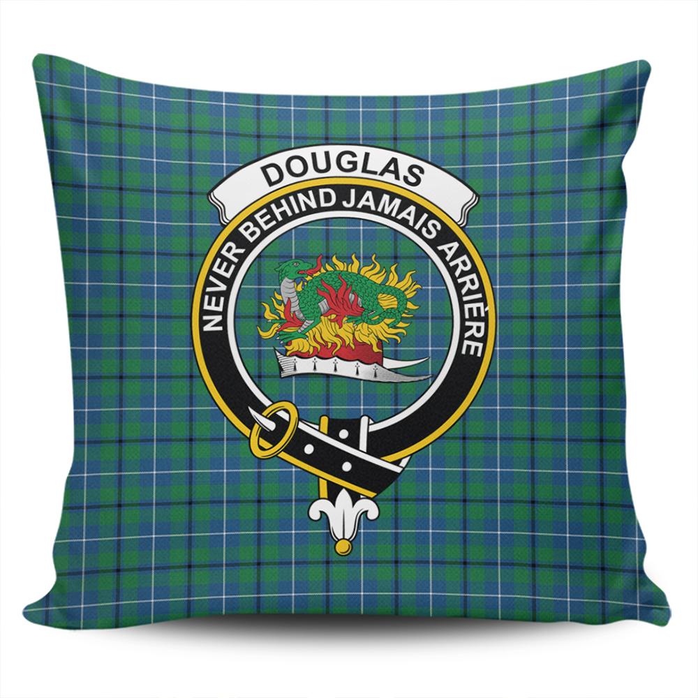 Clan Douglas Ancient Tartan Crest Pillow Cover PY39 Clan Douglas Tartan Today   