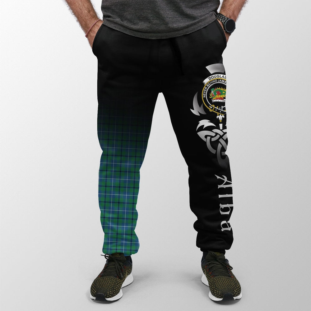 Clan Douglas Ancient Tartan Crest Jogger Sweatpants  Alba Celtic Style JS26 Clan Douglas Tartan Today   