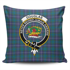 Clan Douglas Modern Tartan Crest Pillow Cover HB41 Clan Douglas Tartan Today   